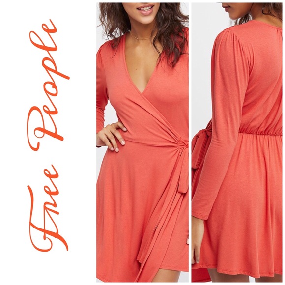 Free People Wrap Dress - Picture 1 of 5